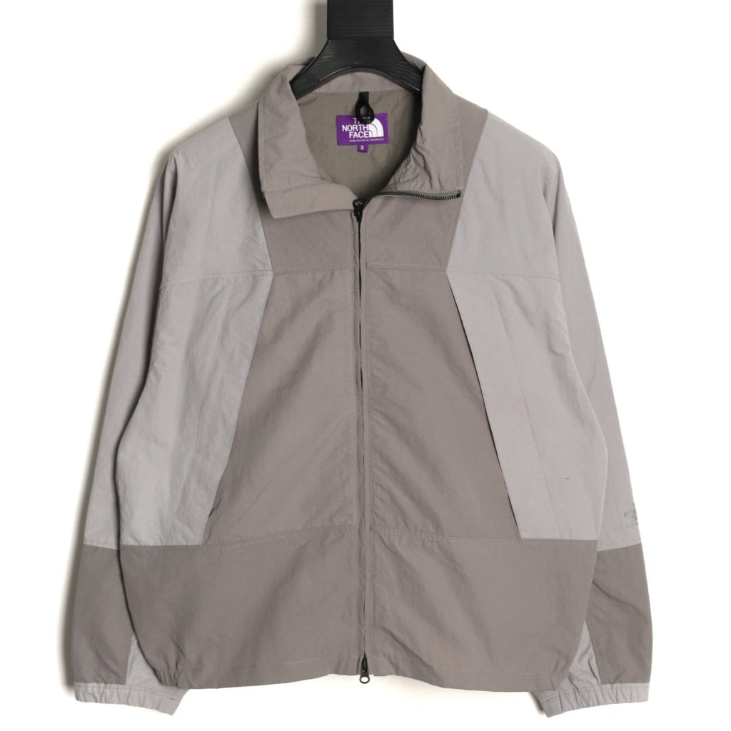 The North Face Purple Label × nanamica Wind Jacket – Gray Color Block | Men's & Women's Outerwear