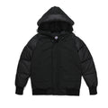 Canada Goose Women's Men's Hybrid Hooded Down Jacket - Black