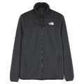 The North Face Women's Men's Fleece Jacket - Dark Gray & Black Color Block
