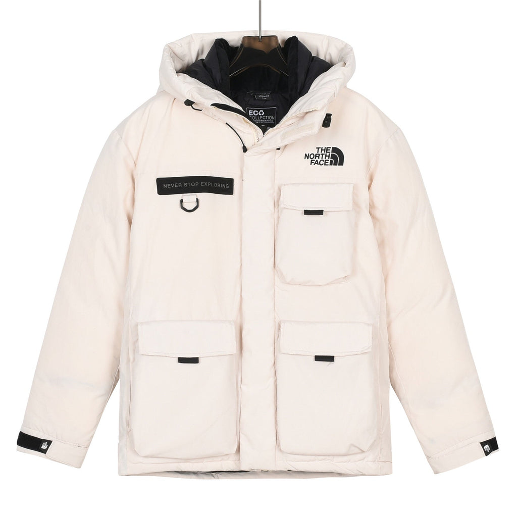 The North Face Multi-Pocket Hooded Parka | Off White | Women's & Men's Utility Style