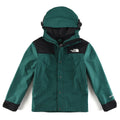 The North Face Women's Men's GORE-TEX Hooded Mountain Jacket - Green & Black Color Block Waterproof Shell