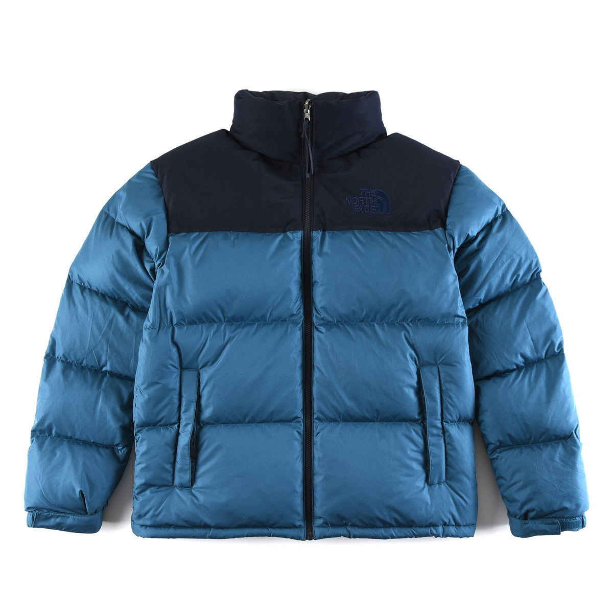 The North Face 1996 Retro Nuptse Jacket – Off White Color Block | Women's & Men's Styling