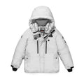 The North Face Himalayan Short Parka – Off White | Women's & Men's Styling