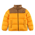 The North Face 1996 Retro Nuptse Jacket – Yellow & Brown Color Block | Women's & Men's Styling