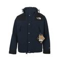 The North Face Men's GORE-TEX Hooded Jacket | Navy & Black Color Block | Women's Styling Inspiration