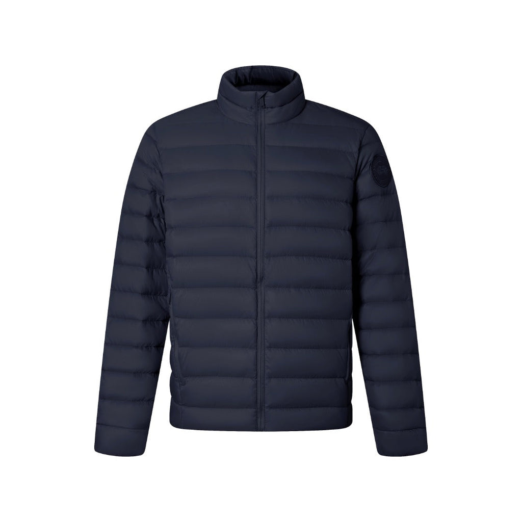 Canada Goose Women's Men's Lightweight Stand Collar Puffer Jacket - Navy Blue