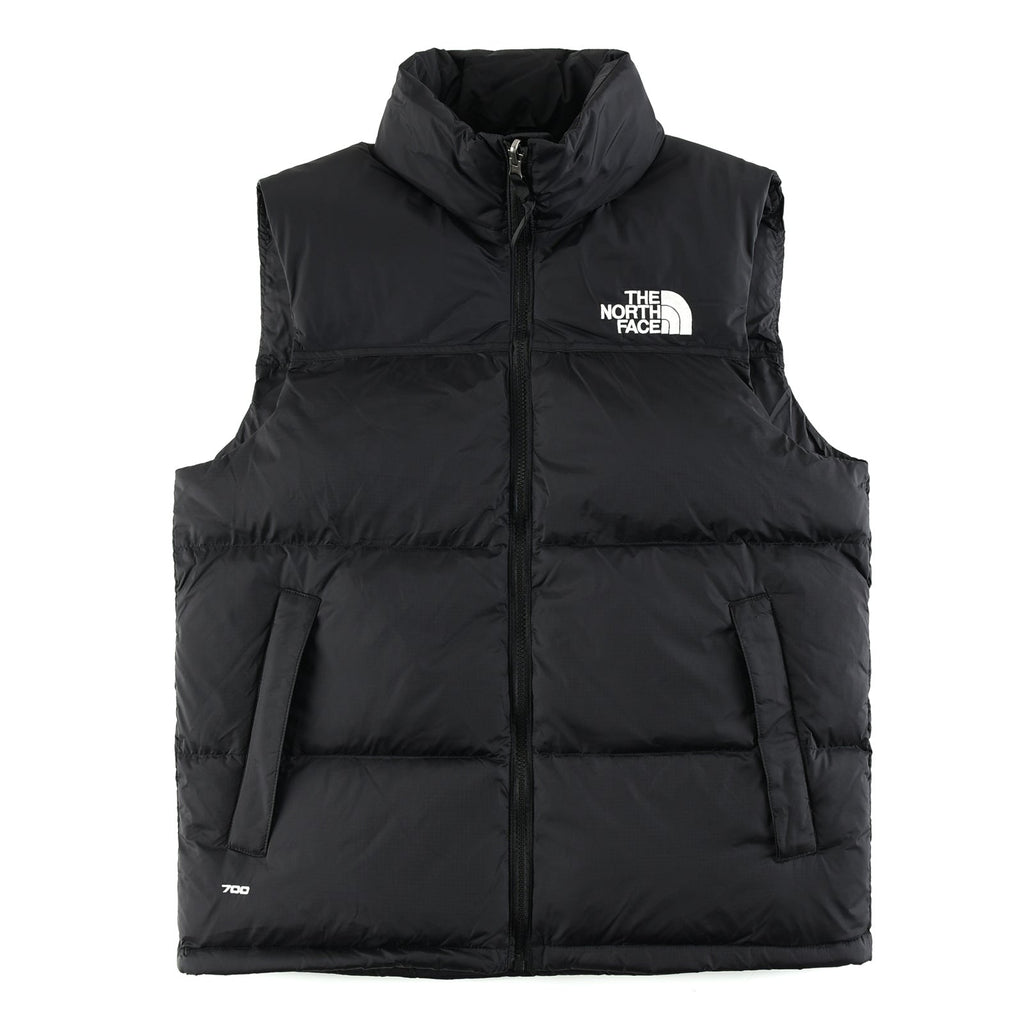 The North Face 700 Fill Puffer Vest | Black | Women's & Men's Layering Style