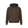 Canada Goose Women's Men's Full-Zip Hooded Down Jacket - Brown