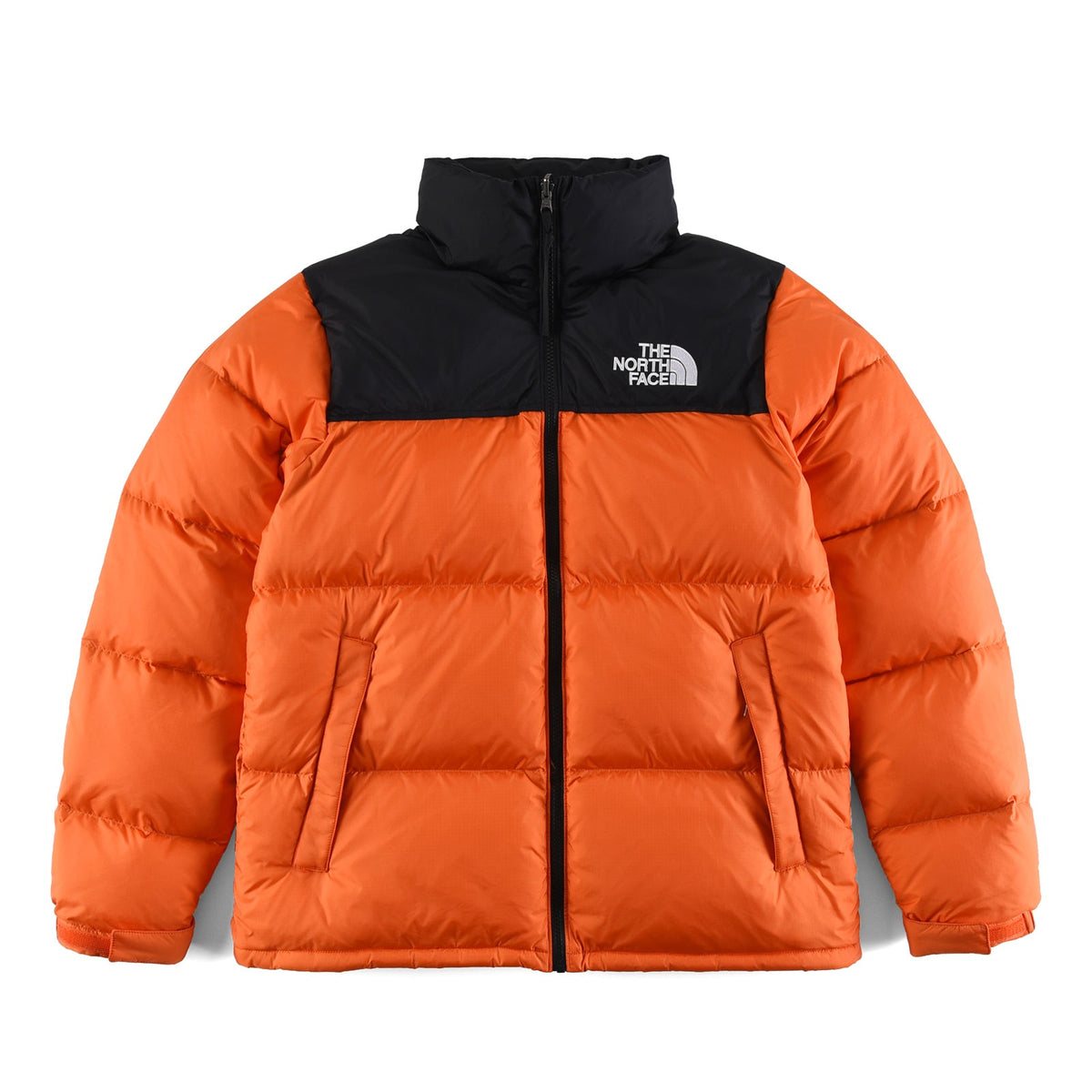 The North Face 1996 Retro Nuptse Jacket – Orange & Black | Women's & Men's Styling