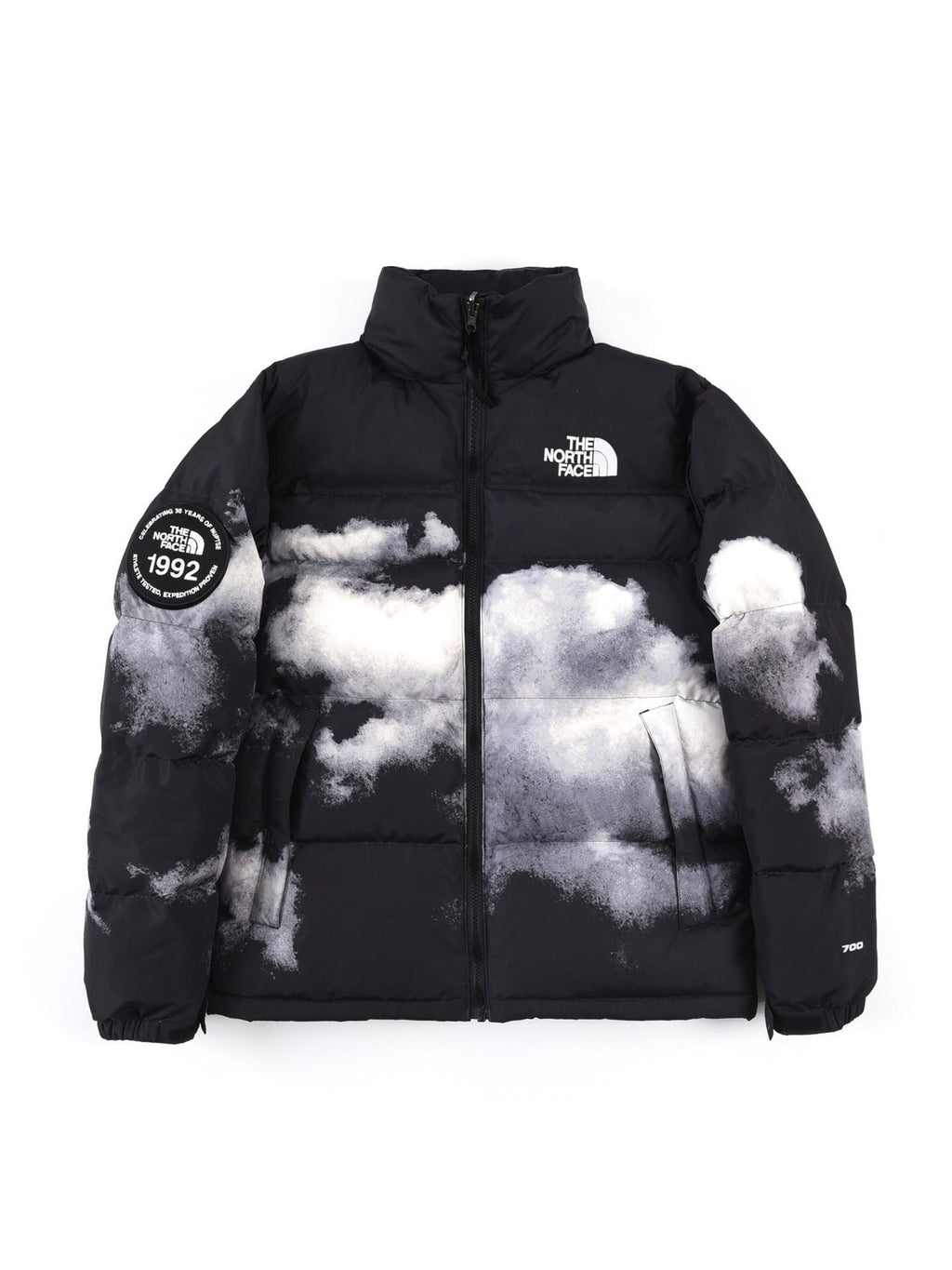 The North Face 1992 Retro Nuptse Jacket – Black Cloud Print | Women's & Men's Styling