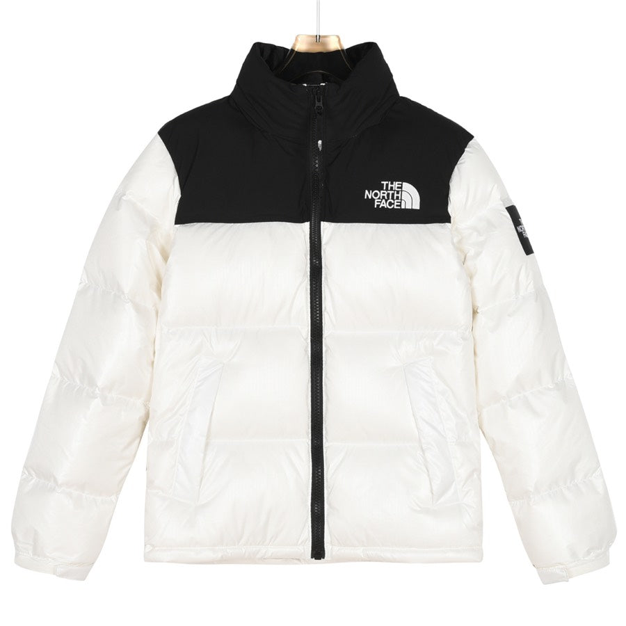 The North Face 1996 Retro Nuptse Jacket – White & Black Color Block | Women's & Men's Styling