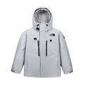 The North Face Summit Series Hooded Jacket Light Gray | Women's & Men's Outerwear