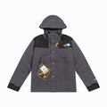 The North Face Men's GORE-TEX Hooded Mountain Jacket | Dark Grey & Black Color Block