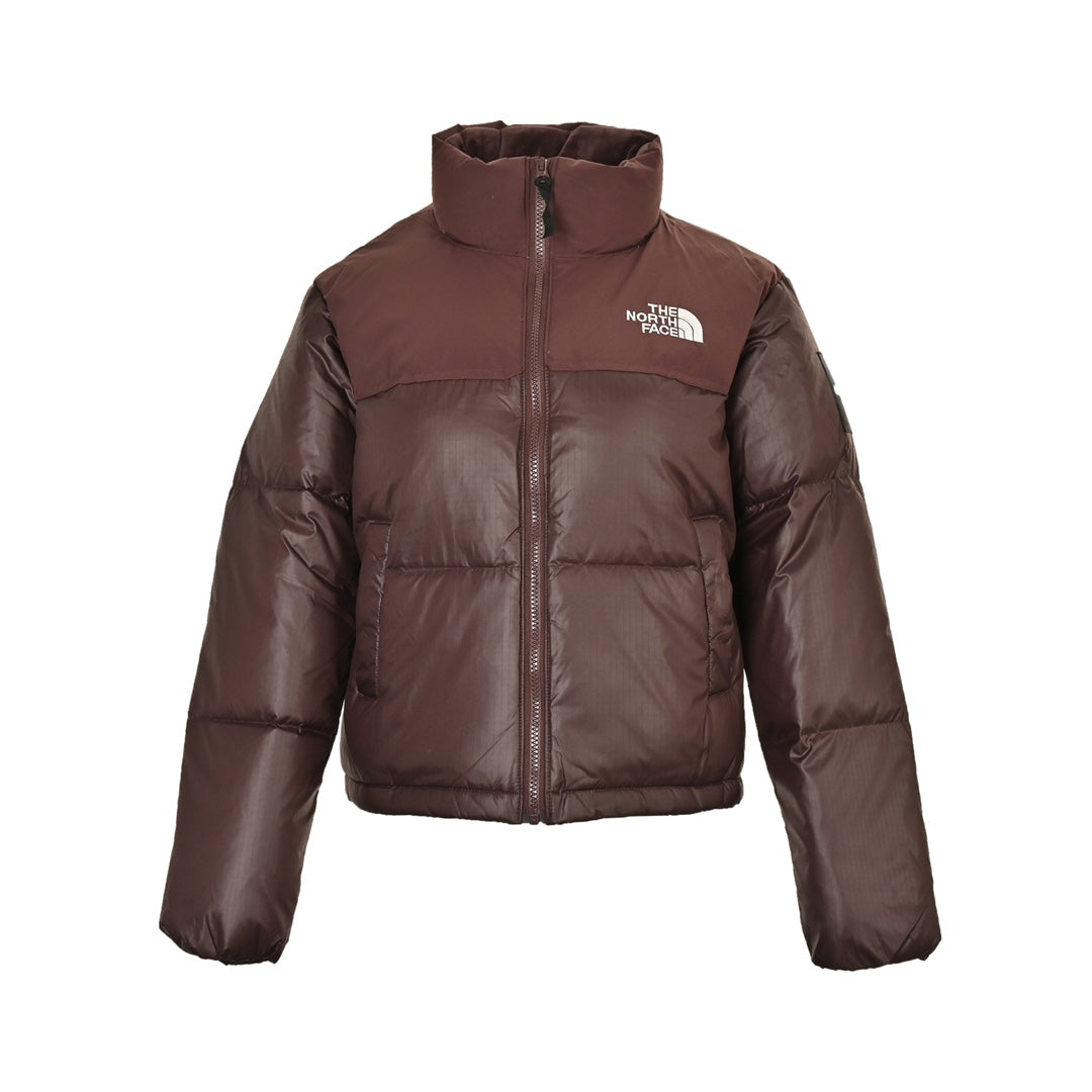 The North Face Women's Cropped Puffer Jacket | Shiny Brown