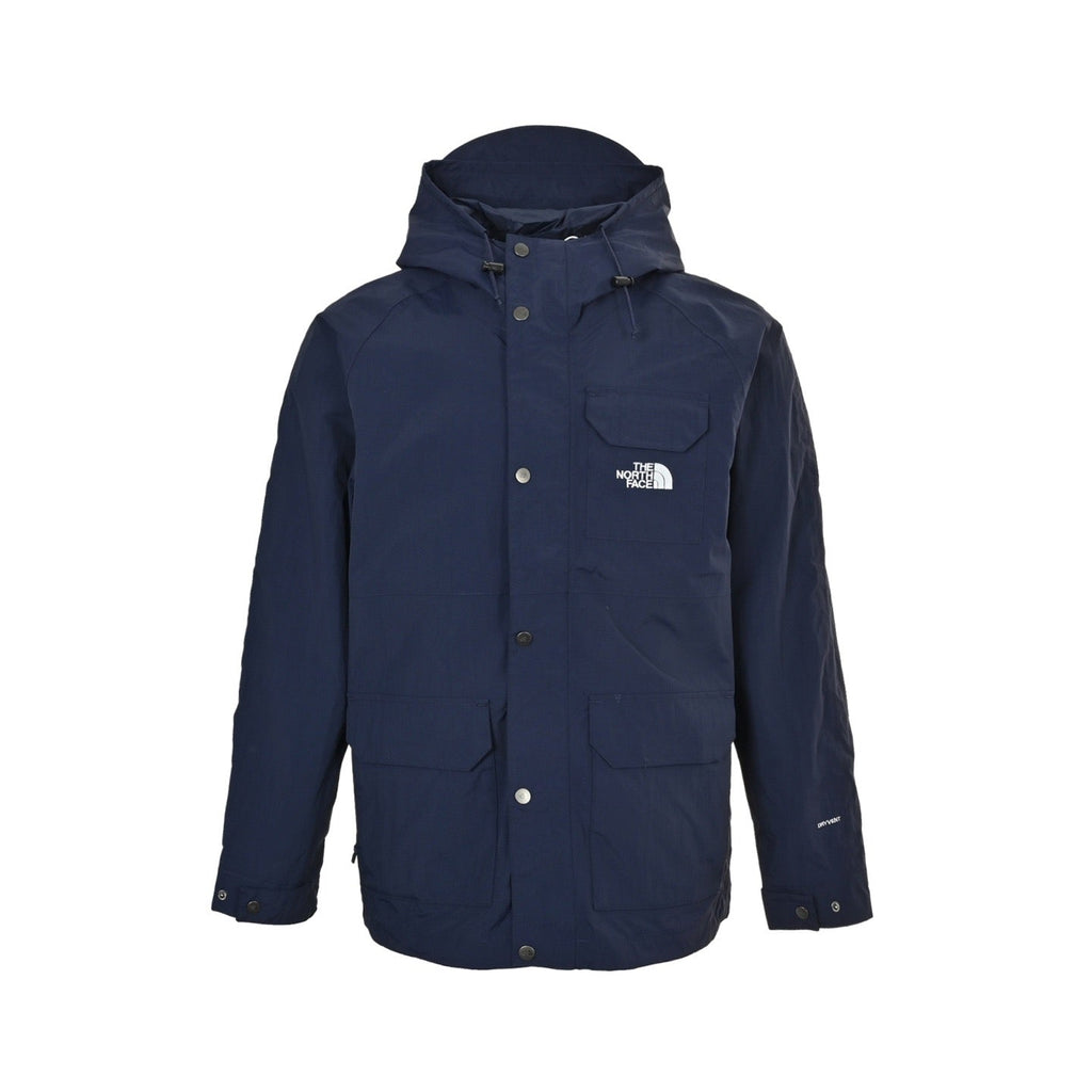 The North Face Women's Men's DryVent Hooded Utility Jacket - Navy