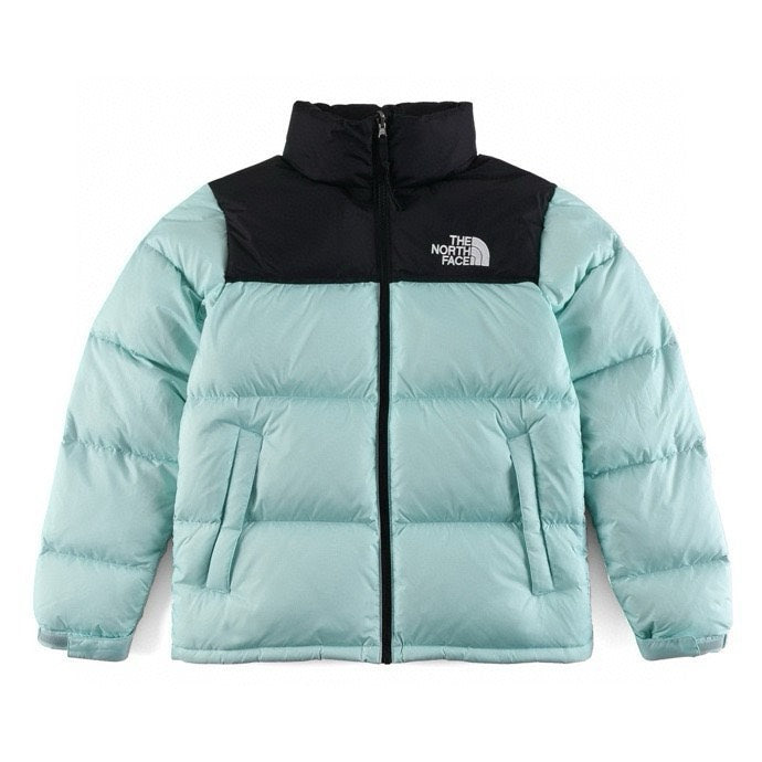 The North Face 1996 Retro Nuptse Jacket – Mint & Black Color Block | Women's & Men's Styling