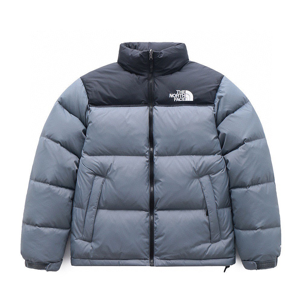 The North Face 1996 Retro Nuptse Jacket Grey Black Color Block