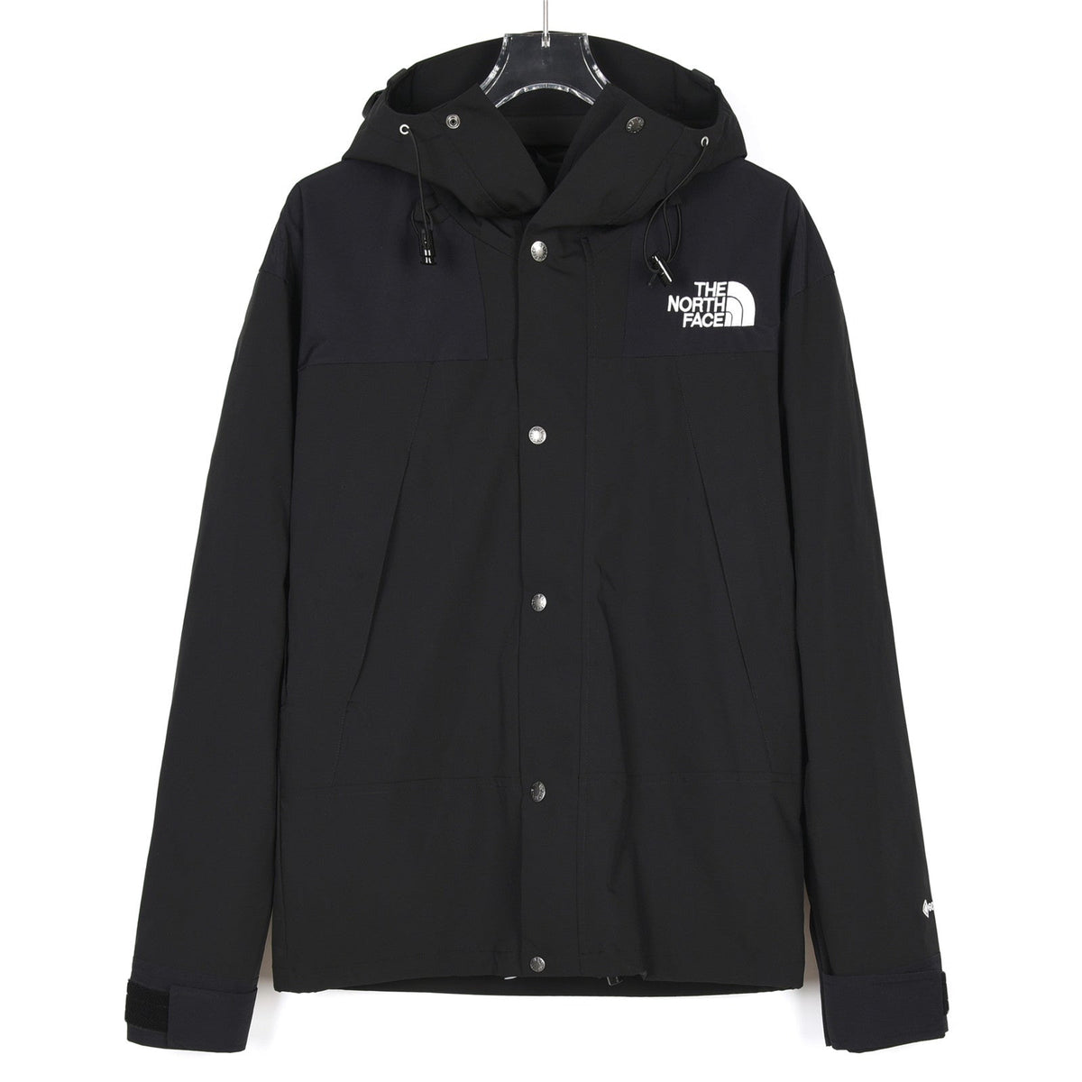The North Face Men's Mountain Jacket | Black Hooded Outdoor Outerwear