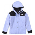 The North Face Mountain Jacket – Light Blue & Black Color Block | Women's & Men's Styling