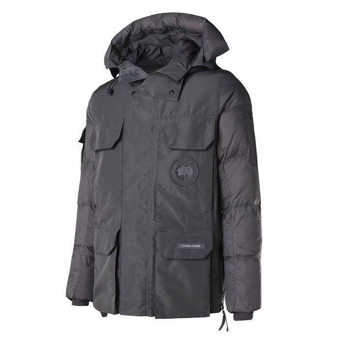 Canada Goose Women's Men's Down Parka Jacket - Dark Grey