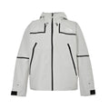 The North Face Women's Men's Seam Tape GORE-TEX Jacket - White & Black Waterproof Shell