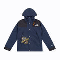 The North Face Men's GORE-TEX Hooded Mountain Jacket | Navy Blue & Black Color Block