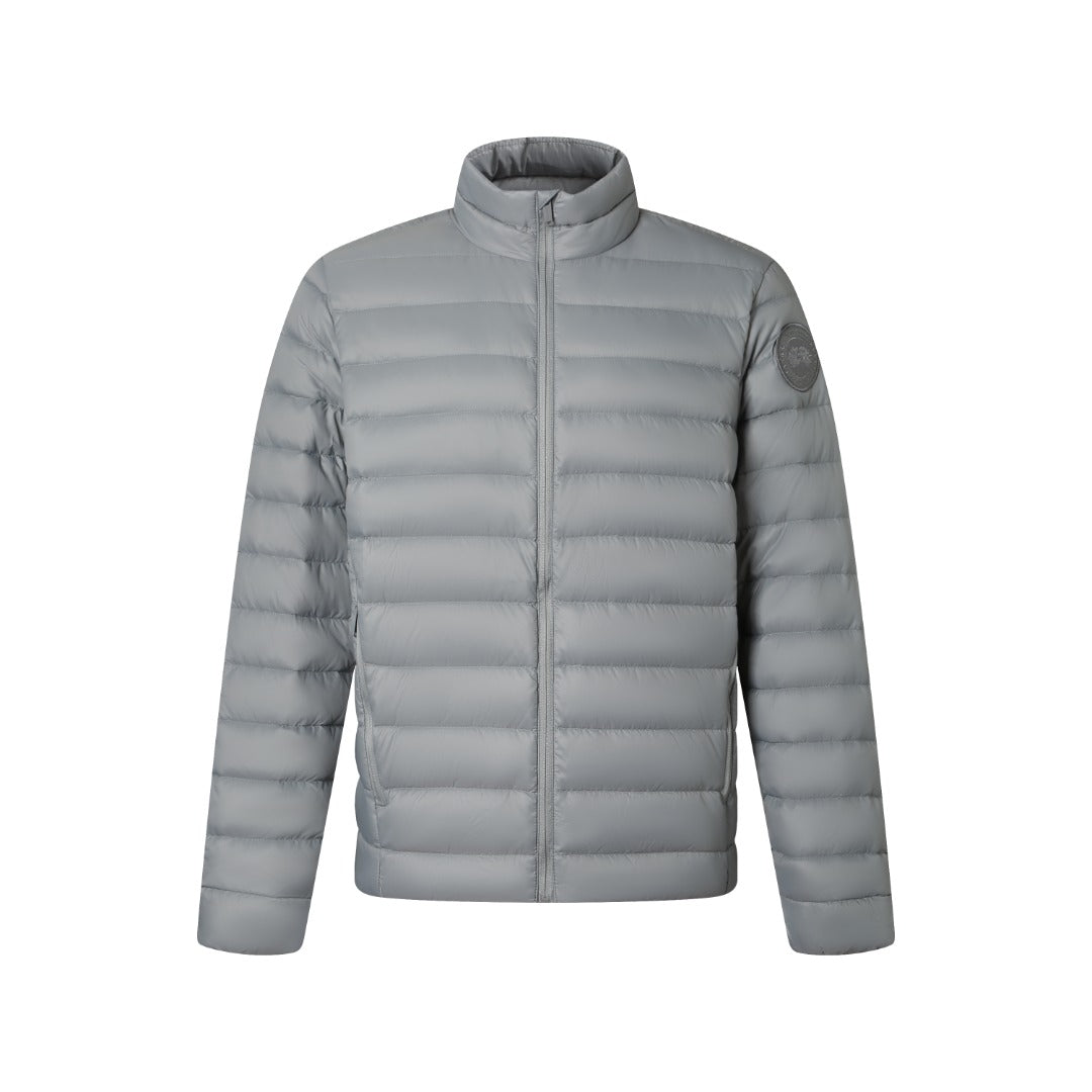 Canada Goose Women's Men's Lightweight Stand Collar Puffer Jacket - Grey