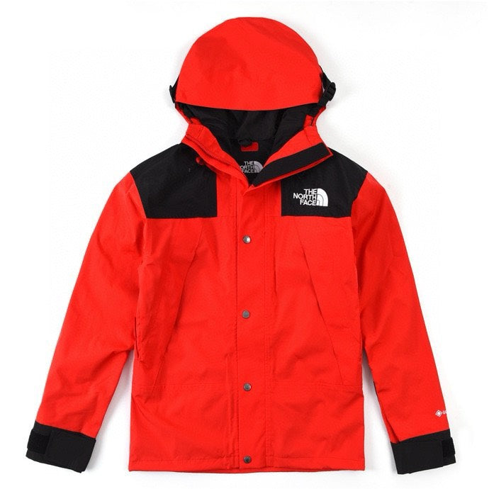 The North Face Mountain Jacket – Red & Black Color Block | Women's & Men's Styling
