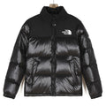 The North Face 1996 Retro Nuptse Jacket – Shiny Black Color Block | Women's & Men's Styling