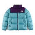 The North Face 1996 Retro Nuptse Jacket – Teal & Purple Color Block | Women's & Men's Styling