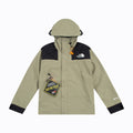 The North Face Men's GORE-TEX Hooded Mountain Jacket | Light Khaki & Black Color Block