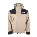 The North Face Women's Men's GORE-TEX Hooded Mountain Jacket - Khaki & Black Color Block Waterproof Shell
