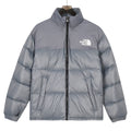 The North Face Color Block Stand Collar Puffer Jacket | Grey | Women's & Men's Streetwear Style