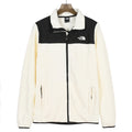The North Face Women's Men's Fleece Jacket - Off White & Black Color Block