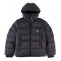 Canada Goose Women's Men's Black Badge Short Hooded Down Jacket - Black