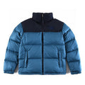 The North Face 1996 Retro Nuptse Jacket – Deep Blue & Navy Color Block | Women's & Men's Styling