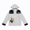 The North Face Men's GORE-TEX Hooded Mountain Jacket | Off-White & Black Color Block
