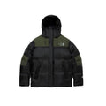 The North Face Hooded Puffer Jacket Black & Olive | Women's & Men's Streetwear