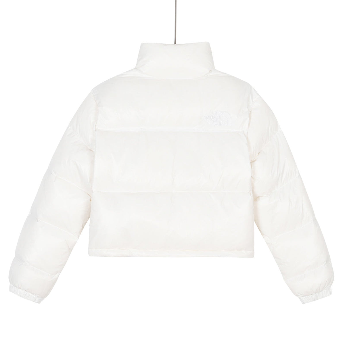The North Face Cropped Puffer Jacket – Off White | Women's & Men's Styling
