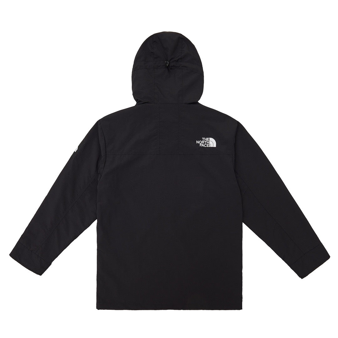 The North Face Women's Men's Hooded Windproof Jacket - Black