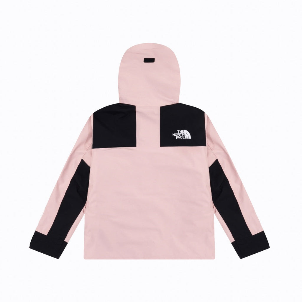 The North Face Men's GORE-TEX Hooded Mountain Jacket | Light Pink & Black Color Block