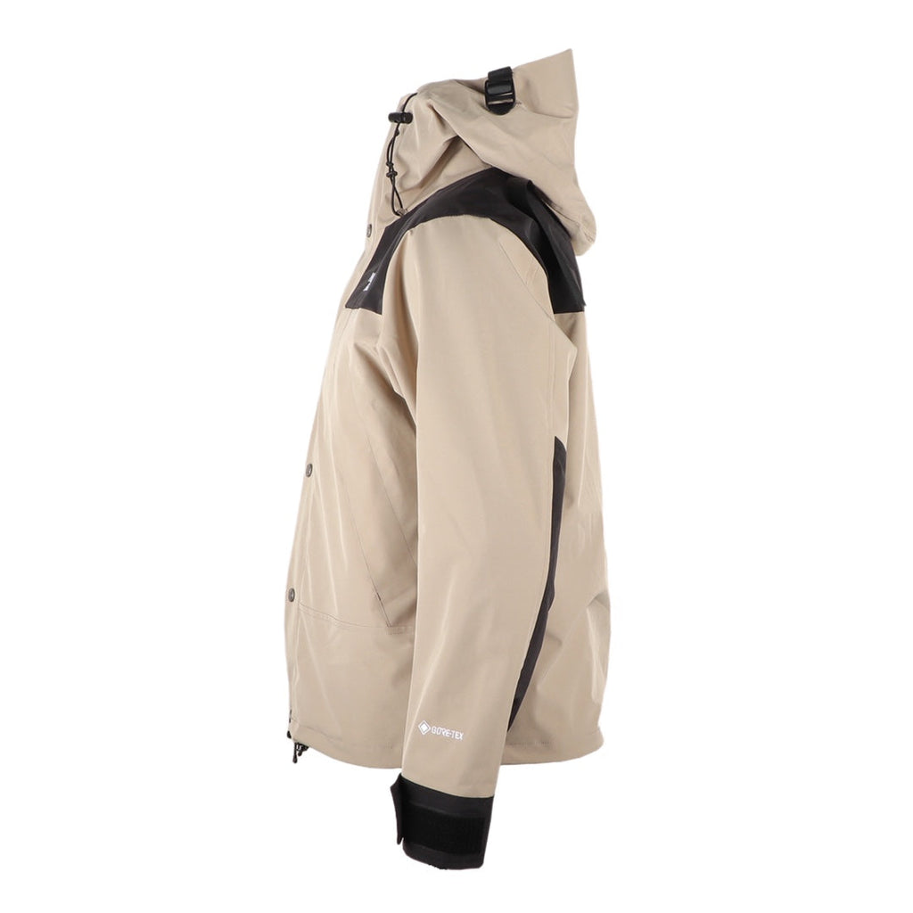 The North Face Men's GORE-TEX Hooded Mountain Jacket | Khaki & Black Color Block