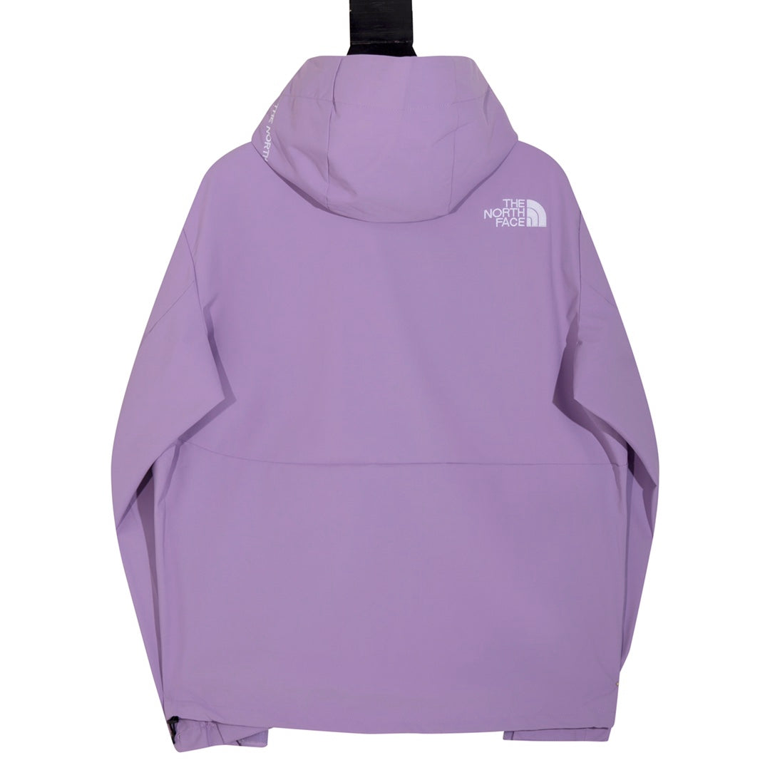 The North Face Women's Men's Hooded Rain Jacket - Light Purple