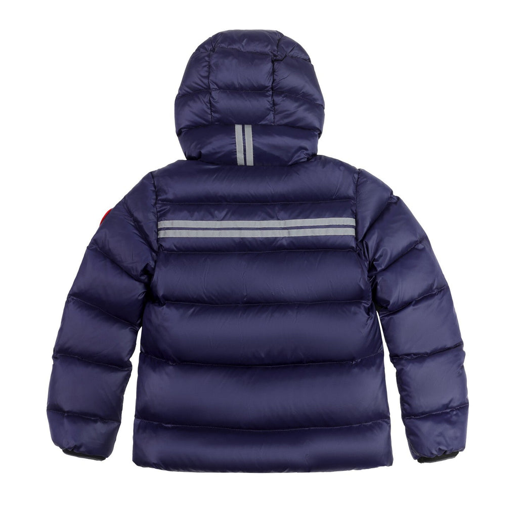 Canada Goose Women's Men's Unisex Hooded Puffer Jacket - Navy Blue