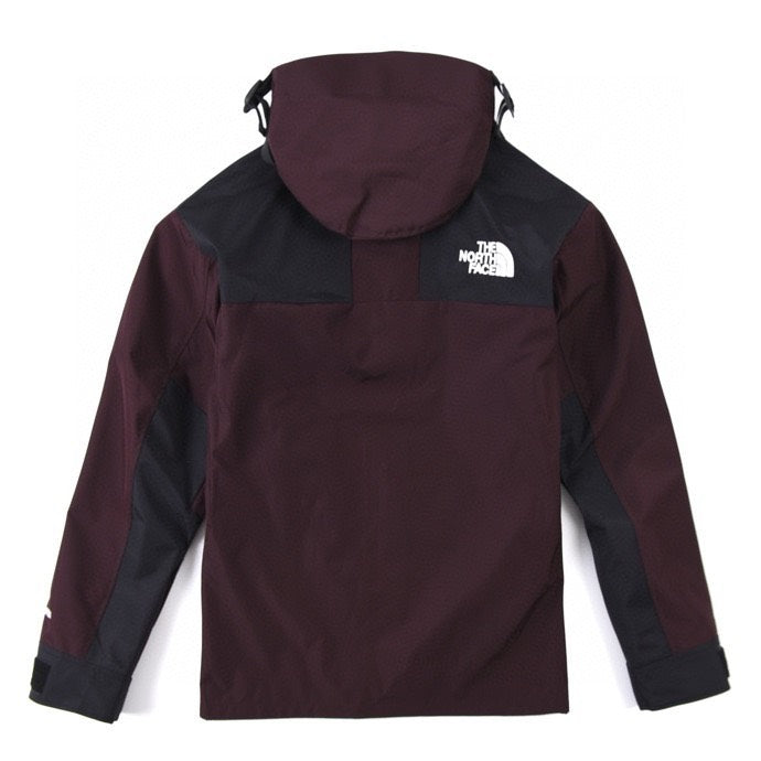 The North Face Mountain Hooded Jacket – White & Black Color Block | Women's & Men's Styling