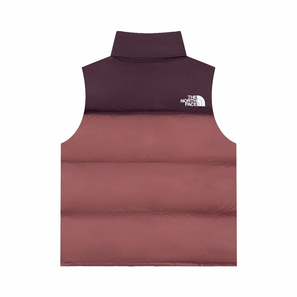 The North Face 1996 Retro Nuptse Vest – Maroon Color Block | Women's & Men's Styling