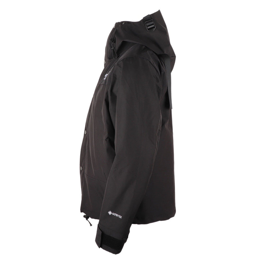 The North Face Women's Men's GORE-TEX Hooded Mountain Jacket - Black Waterproof Shell