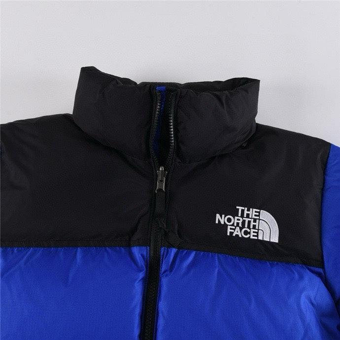 The North Face 1996 Retro Nuptse Jacket – Blue & Black Color Block | Women's & Men's Styling