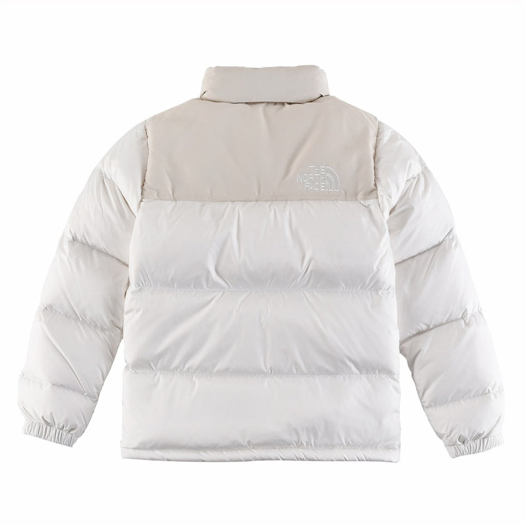 The North Face 1996 Retro Nuptse Jacket – Off White Color Block | Women's & Men's Styling