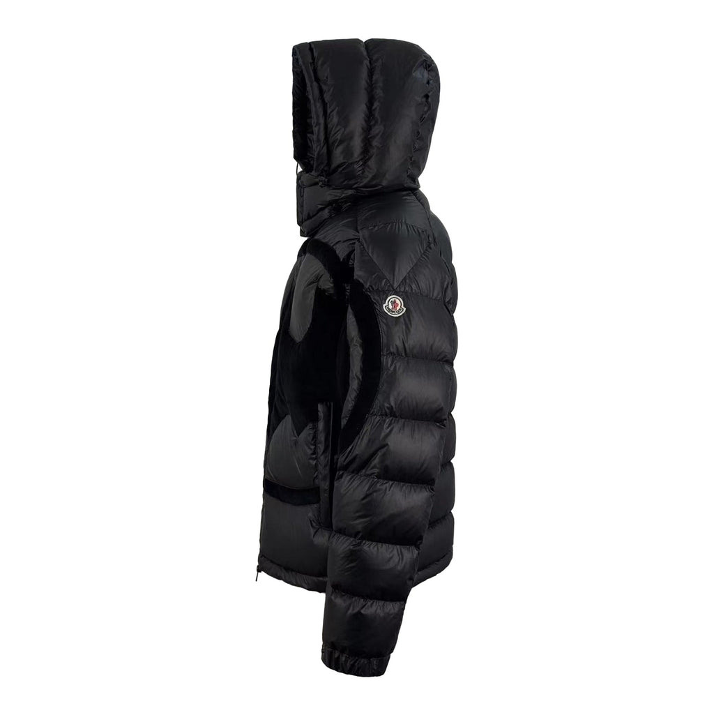 Moncler x Batman Women's Men's Hooded Down Jacket - Black